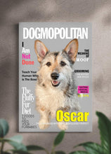Load image into Gallery viewer, Dog/Catsmopolitan Magazine Cover - Custom Pet Portrait - NextGenPaws Pet Portraits
