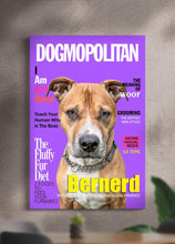 Load image into Gallery viewer, Dog/Catsmopolitan Magazine Cover - Custom Pet Portrait - NextGenPaws Pet Portraits