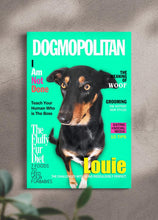 Load image into Gallery viewer, Dog/Catsmopolitan Magazine Cover - Custom Pet Portrait - NextGenPaws Pet Portraits