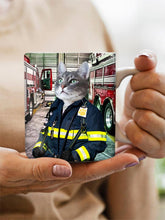 Load image into Gallery viewer, The Chief Firefighter - Custom Pet Mug - NextGenPaws Pet Portraits