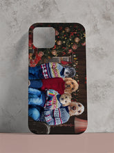 Load image into Gallery viewer, Christmas Family - Custom Pet Phone Cases - NextGenPaws Pet Portraits