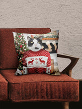 Load image into Gallery viewer, Christmas Solo - Custom Pet Pillow - NextGenPaws Pet Portraits