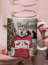 Load image into Gallery viewer, Christmas Solo - Custom Pet Mug - NextGenPaws Pet Portraits