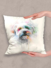 Load image into Gallery viewer, Colourful Painting - Custom Pet Pillow - NextGenPaws Pet Portraits