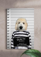 Load image into Gallery viewer, The Convict - Custom Pet Portrait - NextGenPaws Pet Portraits