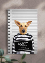 Load image into Gallery viewer, The Convict - Custom Pet Portrait - NextGenPaws Pet Portraits