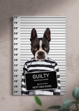 Load image into Gallery viewer, The Convict - Custom Pet Portrait - NextGenPaws Pet Portraits
