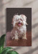 Load image into Gallery viewer, Craquelure Oil Painting - Custom Pet Canvas - NextGenPaws Pet Portraits