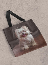 Load image into Gallery viewer, Craquelure Oil Painting - Custom Pet Tote Bag - NextGenPaws Pet Portraits