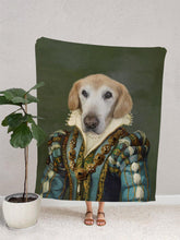 Load image into Gallery viewer, The Sapphire Queen - Custom Pet Blanket - NextGenPaws Pet Portraits