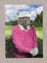Load image into Gallery viewer, The Golfer Paw - Custom Pet Blanket