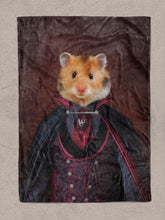 Load image into Gallery viewer, The Vampire - Custom Pet Blanket - NextGenPaws Pet Portraits