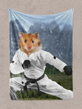 Load image into Gallery viewer, Karate Paw - Custom Pet Blanket - NextGenPaws Pet Portraits
