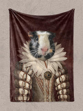Load image into Gallery viewer, The Golden Queen - Custom Pet Blanket - NextGenPaws Pet Portraits