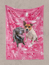 Load image into Gallery viewer, Splash Oil Painting Sibling - Custom Pet Blanket - NextGenPaws Pet Portraits