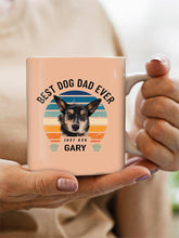 Load image into Gallery viewer, Best Dog/Cat Dad Ever - Custom Pet Mug - NextGenPaws Pet Portraits