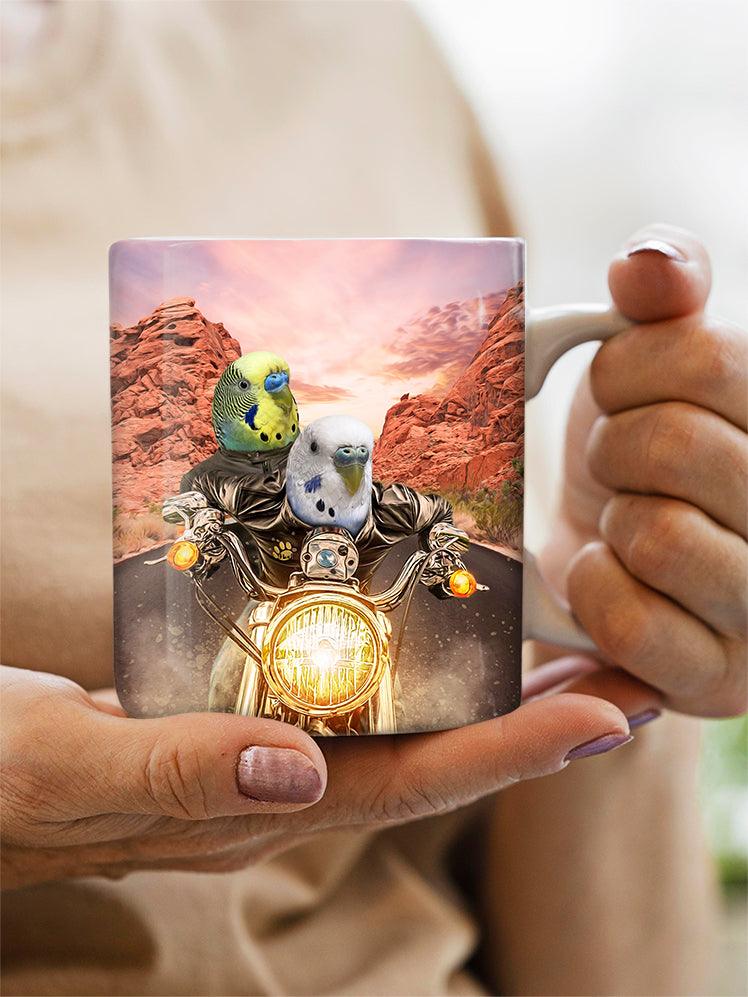 Harley Pawson - Custom Sibling Pet Mug - NextGenPaws Pet Portraits