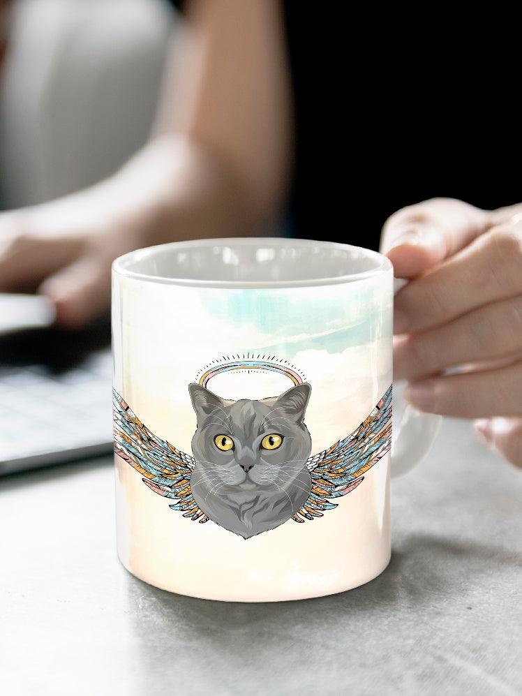 Vintage Angel - Custom Pet Mug - NextGenPaws Pet Portraits