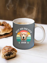 Load image into Gallery viewer, Best Dog/Cat Dad Ever - Custom Pet Mug - NextGenPaws Pet Portraits