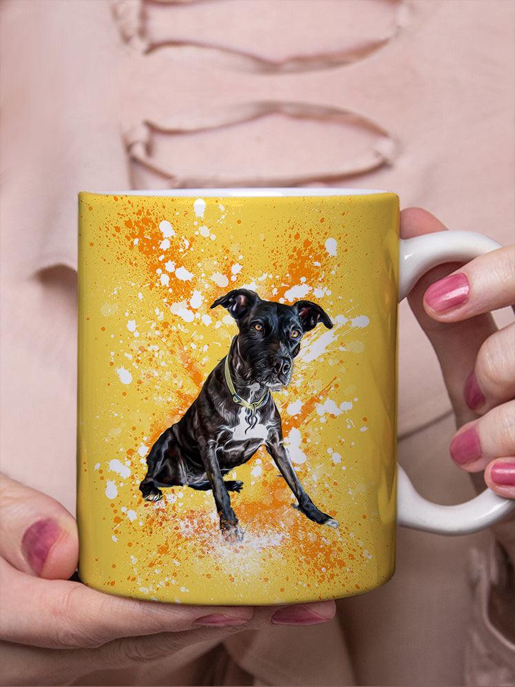 Splash Oil Painting - Custom Pet Mug - NextGenPaws Pet Portraits