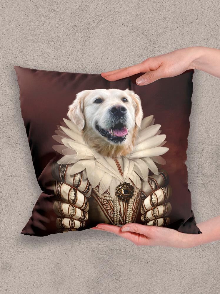 The Golden Queen - Custom Pet Pillow - NextGenPaws Pet Portraits