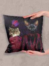 Load image into Gallery viewer, The Steampunk Couple - Custom Sibling Pet Pillow - NextGenPaws Pet Portraits