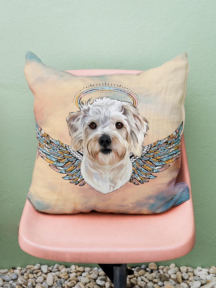 Vintage Angel - Custom Pet Pillow - NextGenPaws Pet Portraits