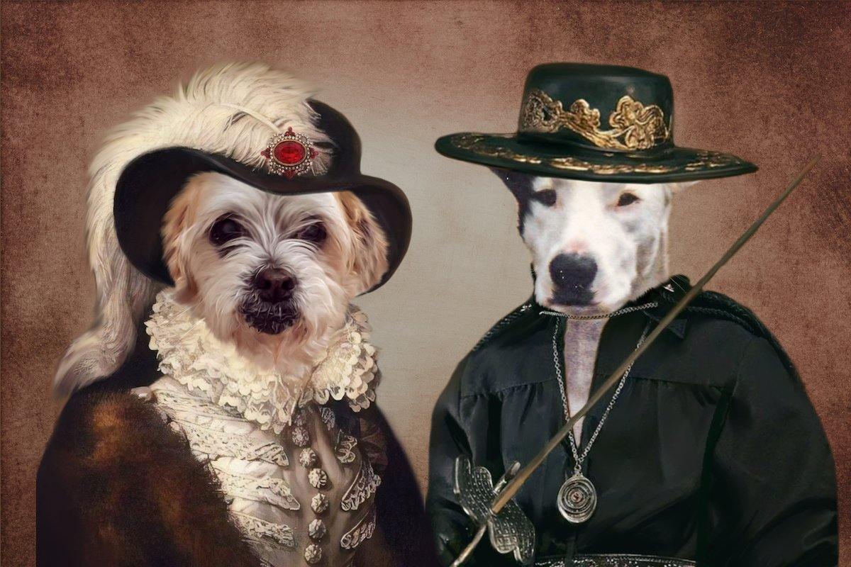 Custom Design Pet Portrait - NextGenPaws Pet Portraits