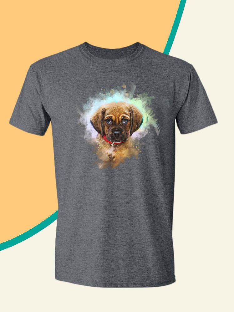 Watercolour - Custom Pet T-shirt