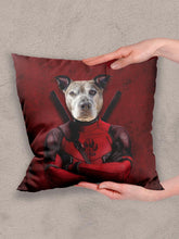 Load image into Gallery viewer, Deadpaw - Custom Pet Pillow - NextGenPaws Pet Portraits
