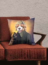 Load image into Gallery viewer, Detective Pawlock - Custom Pet Pillow - NextGenPaws Pet Portraits