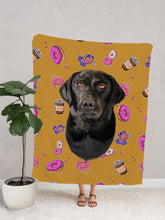 Load image into Gallery viewer, Funky Designs  | Donuts - Custom Pet Blankets - NextGenPaws Pet Portraits