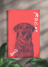 Load image into Gallery viewer, DuoTone Paws - Custom Pet Portrait - NextGenPaws Pet Portraits