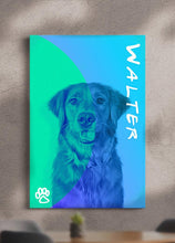 Load image into Gallery viewer, DuoTone Paws - Custom Pet Portrait - NextGenPaws Pet Portraits