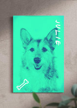 Load image into Gallery viewer, DuoTone Paws - Custom Pet Portrait - NextGenPaws Pet Portraits