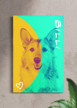 Load image into Gallery viewer, DuoTone Paws - Custom Pet Portrait - NextGenPaws Pet Portraits