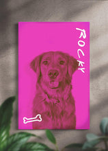 Load image into Gallery viewer, DuoTone Paws - Custom Pet Portrait - NextGenPaws Pet Portraits