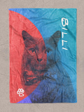 Load image into Gallery viewer, DuoTone Paws - Custom Pet Blanket - NextGenPaws Pet Portraits