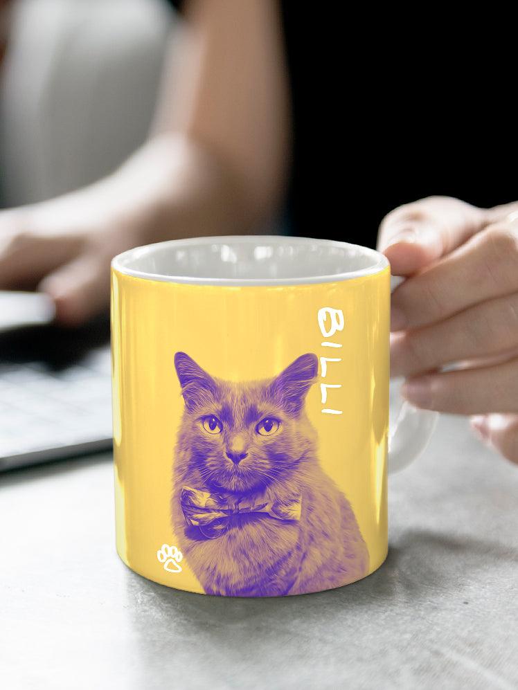 DuoTone Paws - Custom Pet Mug - NextGenPaws Pet Portraits