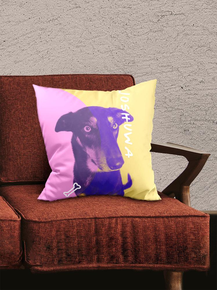 DuoTone Paws - Custom Pet Pillow - NextGenPaws Pet Portraits