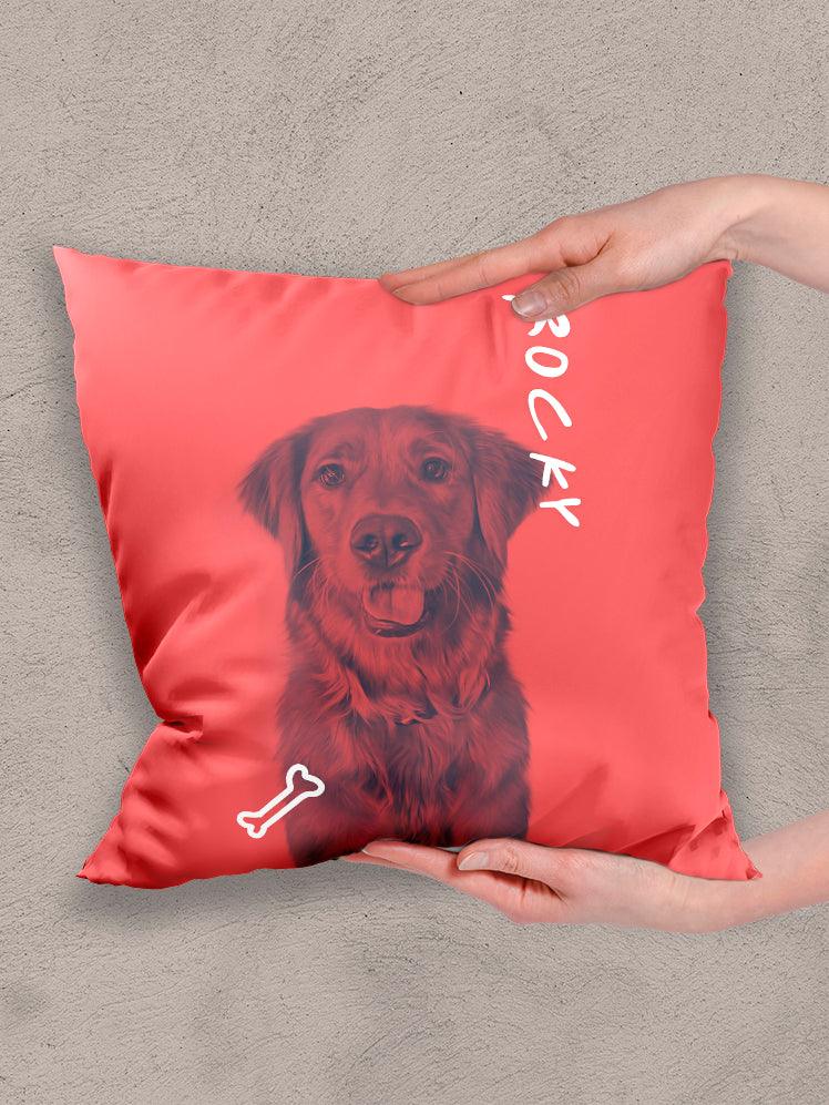 DuoTone Paws - Custom Pet Pillow - NextGenPaws Pet Portraits