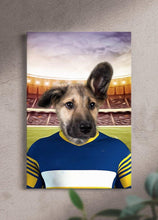 Load image into Gallery viewer, Jersey - Custom Pet Blanket - NextGenPaws Pet Portraits