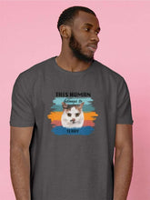 Load image into Gallery viewer, This Human Belongs to - Custom Pet Tshirt - NextGenPaws Pet Portraits
