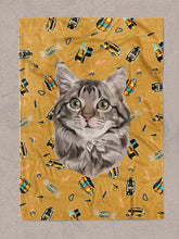 Load image into Gallery viewer, Funky Designs | Happy Camper - Custom Pet Blankets - NextGenPaws Pet Portraits