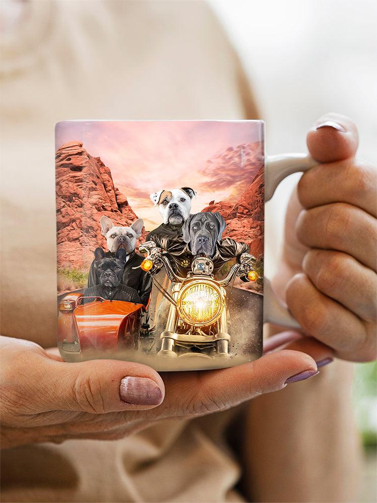Harley Pawson - Custom Sibling Pet Mug - NextGenPaws Pet Portraits