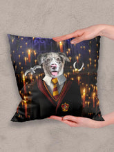 Load image into Gallery viewer, Harry Pawter - Custom Pet Pillow - NextGenPaws Pet Portraits