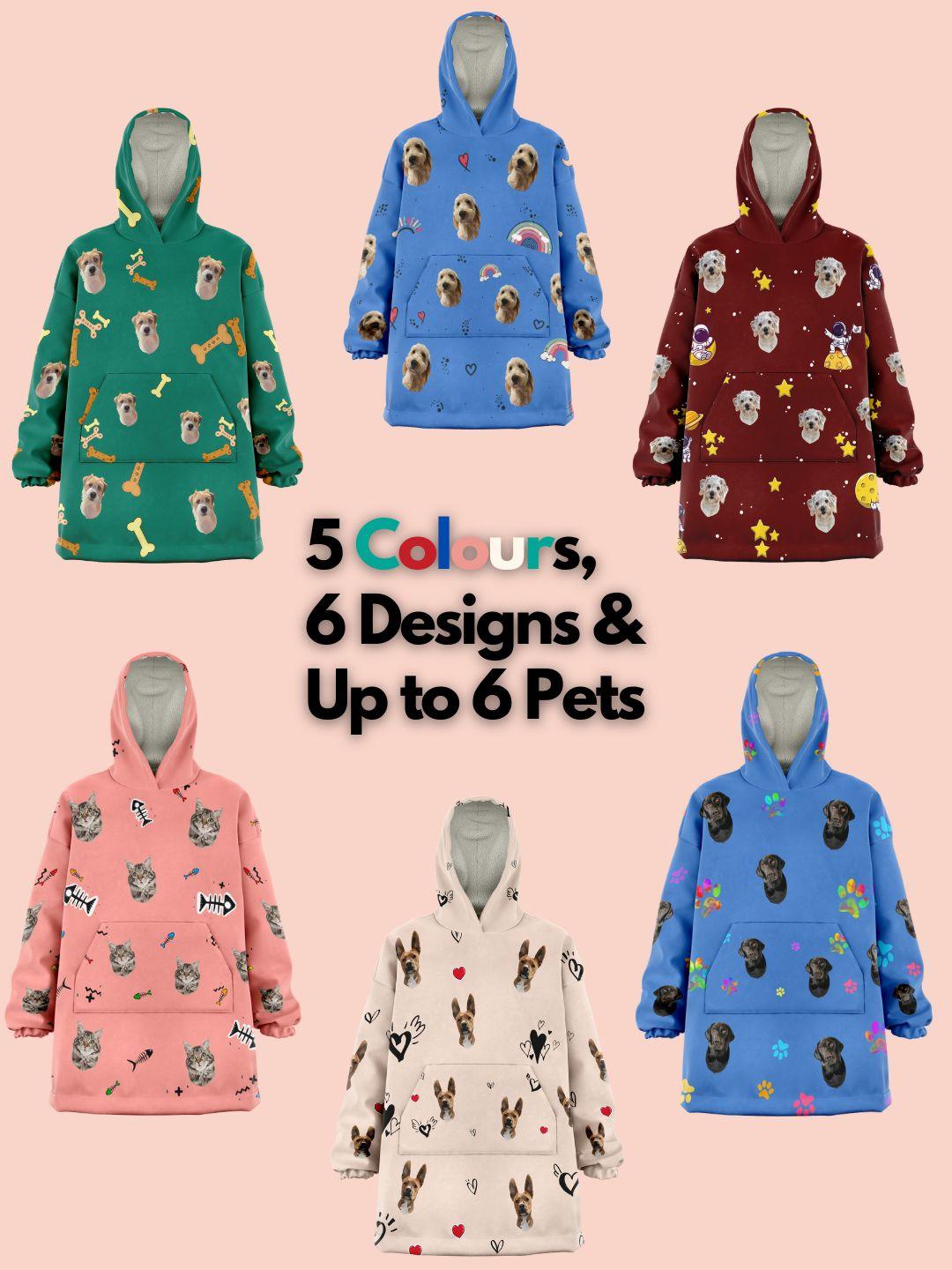 Pawdie Hoodie - Custom Pet Hoodie Blanket - NextGenPaws Pet Portraits