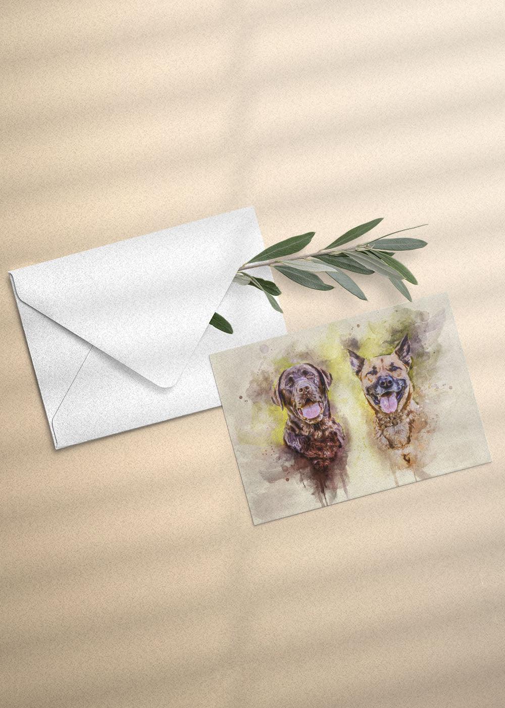 Christmas Card - Free Delivery - NextGenPaws Pet Portraits