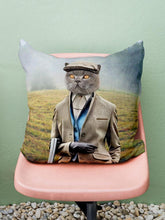 Load image into Gallery viewer, British Hunter - Custom Pet Pillow - NextGenPaws Pet Portraits