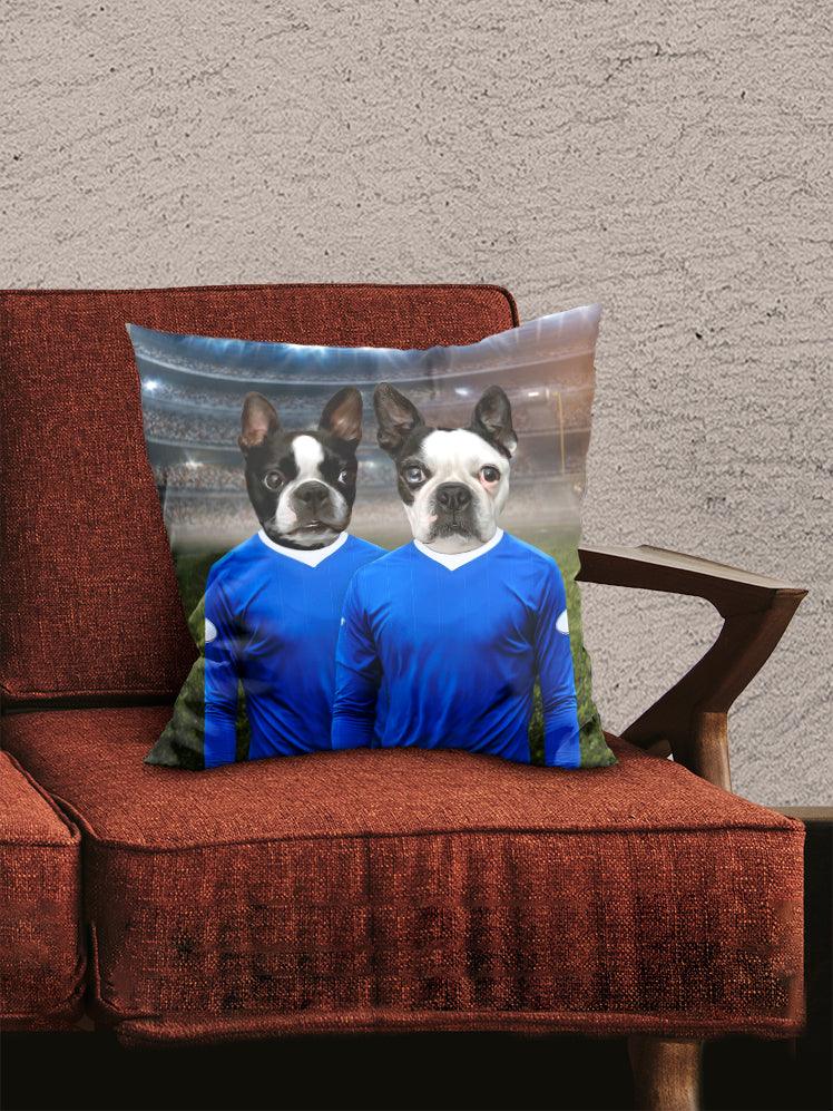 Jersey Sibling - Custom Pet Pillow - NextGenPaws Pet Portraits
